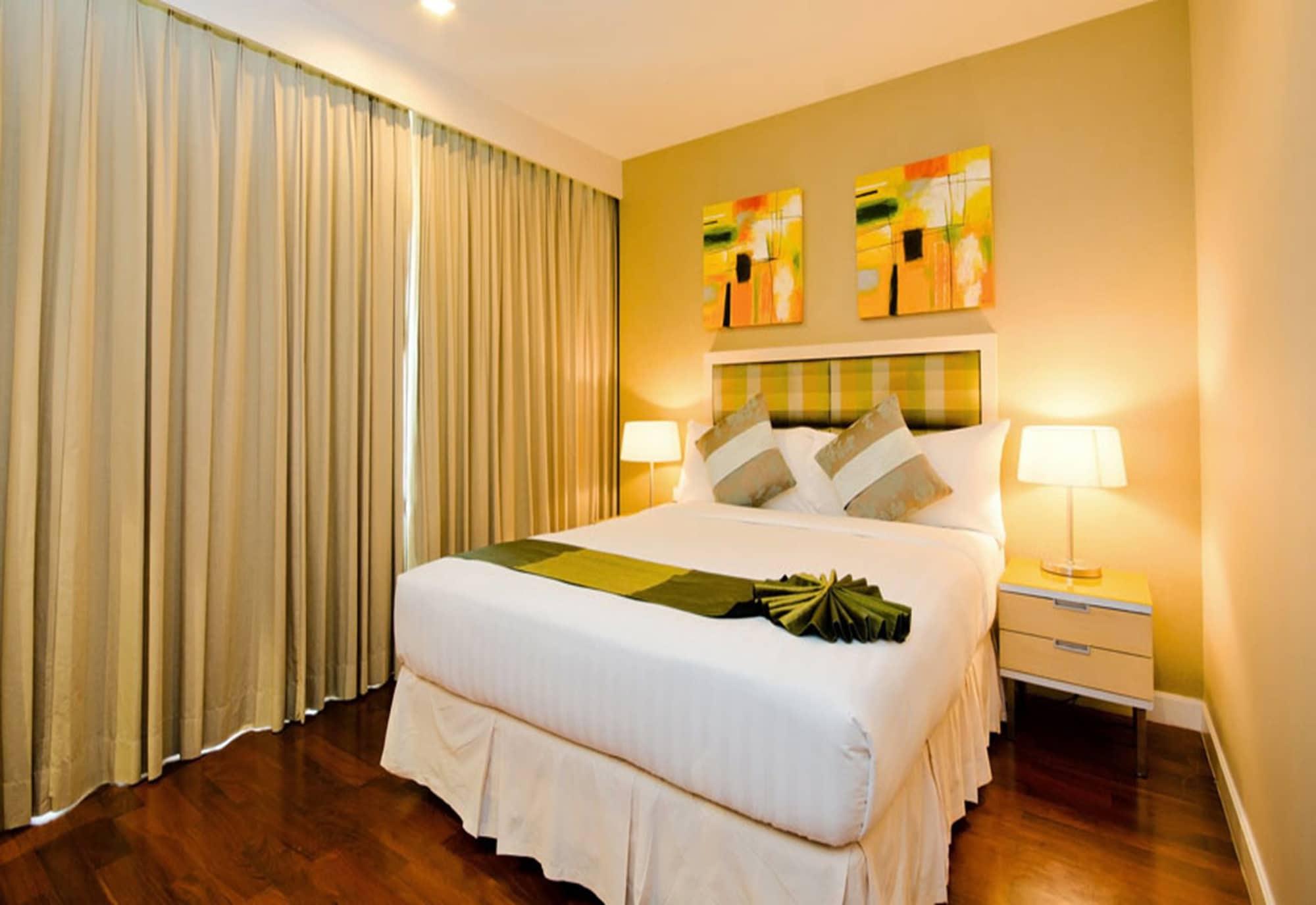 Urbana Langsuan Hotel Bangkok Luaran gambar A bedroom at the hotel